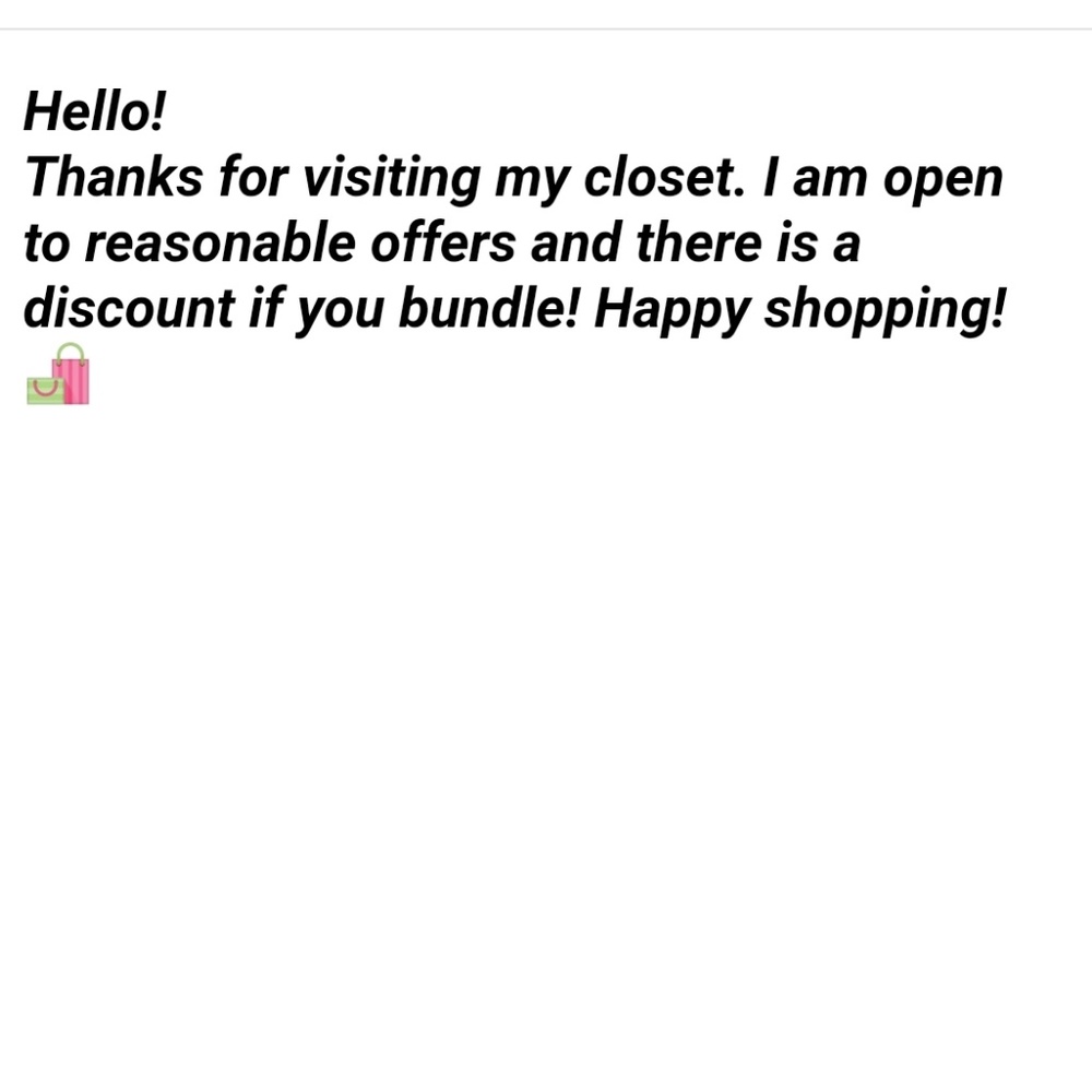 Welcome to my closet!